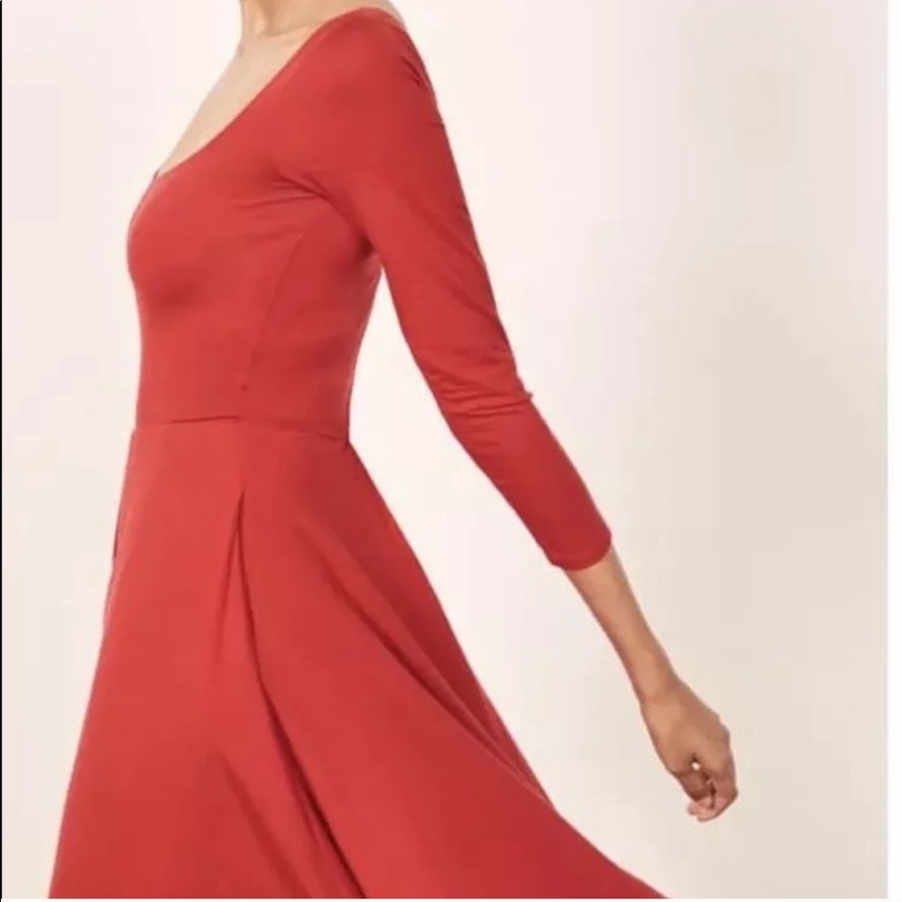 Brand new reformation Lou Midi Dress - Picture 2 of 7